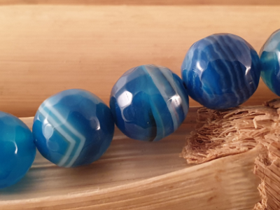 agate necklace faceted 1mm agate necklace faceted 1mm