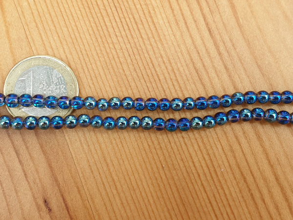 AquaAura necklace 4mm