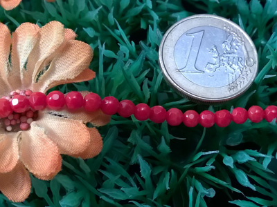 bamboocoral necklace faceted 4mm