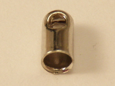 cordend 1.5mm (2 pcs), brass silver color
