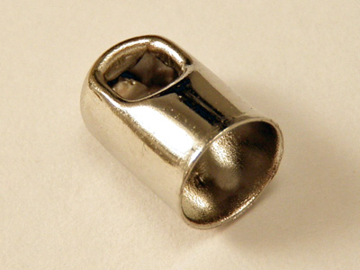 cordend 2.5mm (2 pcs), brass silver color