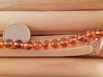 amber necklace 8mm