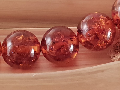 amber necklace 10mm