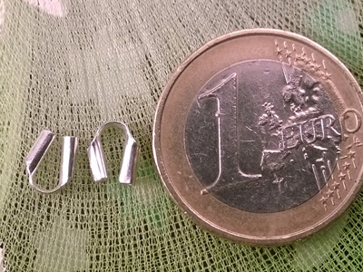 Drahtschutz 1.1mm, Silber, 2 Stk