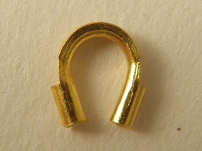 Drahtschutz 0.6mm, vergoldet, 200 Stk