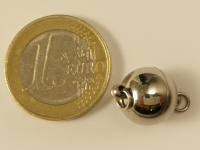 Magnetschliesse 12mm Edelstahl