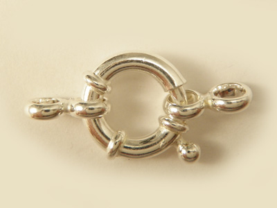 clasp 14mm silver