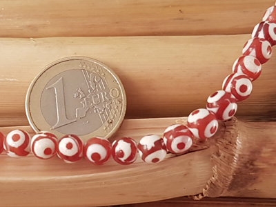 carnelian necklace (heaven bead) 6mm