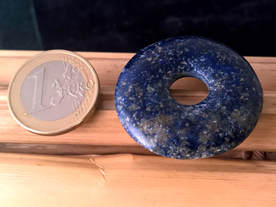 lapislazuli donut 37mm
