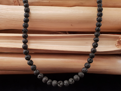 lava necklace 4mm