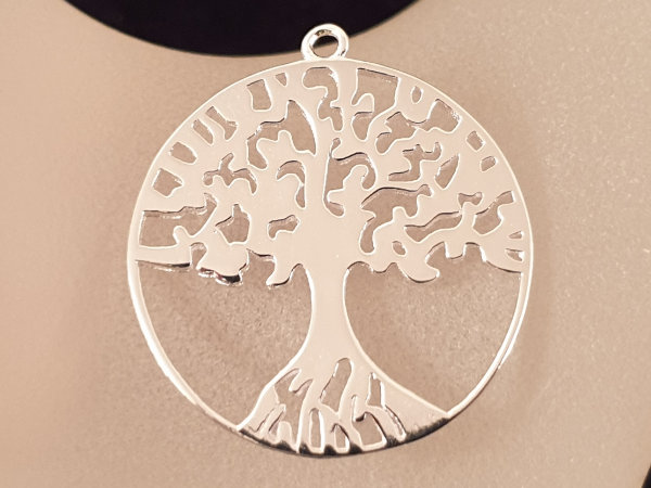 Lebensbaum 25mm, Silber rhodiniert