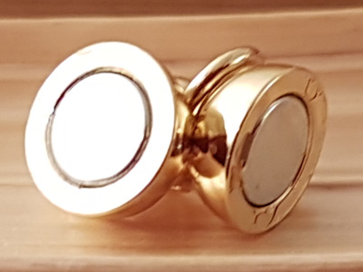 Magnetschliesse 6mm goldfarben, geklebt