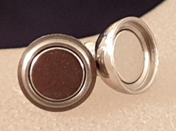 Magnetschliesse 6mm Edelstahl