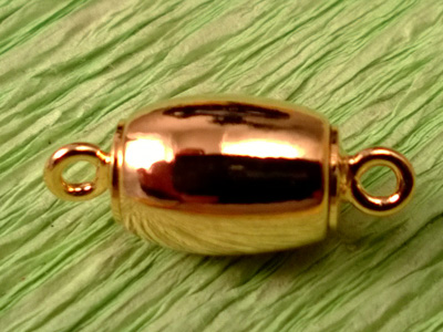 magnetic clasp 7*16mm gold plated