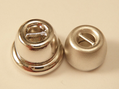 magnetic clasp 13*15mm rhodium plated