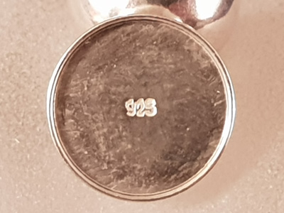 Magnetschliesse 12mm Silber