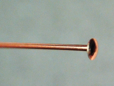 pin 0,4x50mm, goldfilled
