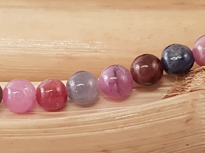 ruby-sapphire necklace 6mm