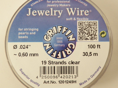 Jewelry Wire 0.60mm/30.5m/19str
