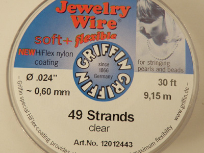 Jewelry Wire 0.60mm/9.15m/49str