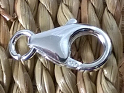clasp 15mm silver