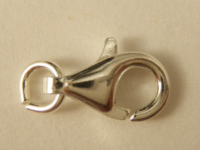 clasp 9mm silver