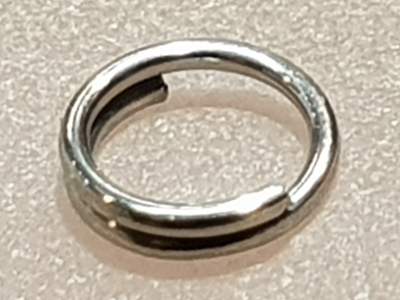 ring 5mm (10 pcs), stainless steel