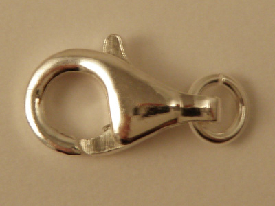 clasp 16mm silver