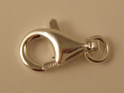 clasp 13mm silver
