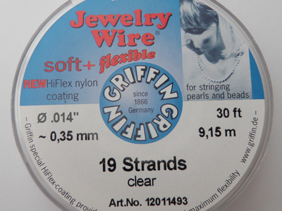 Jewelry Wire 0.35mm/9.15m/19str