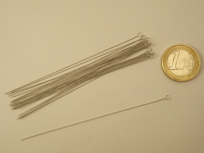 beading needles big (25 pcs), 0.24mm