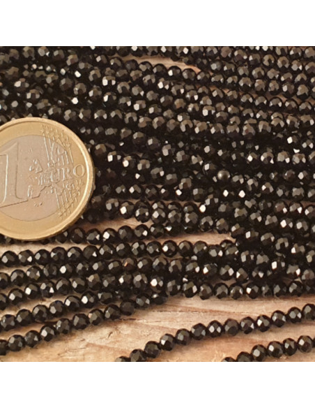 Onyxkette facettiert 3mm