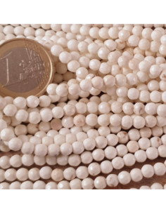 Magnesitkette 4mm facettiert 2