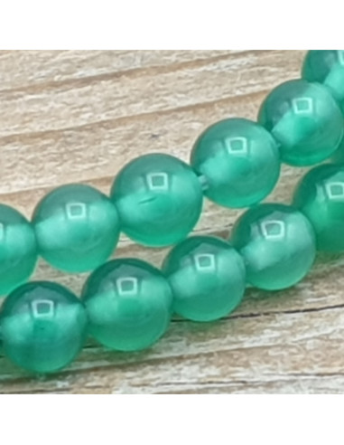 Achatkette grün 4mm