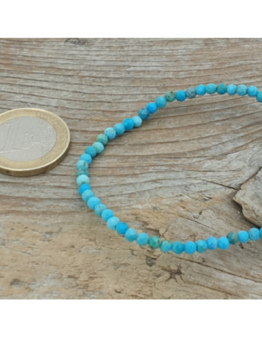 Türkisarmband 3mm facettiert