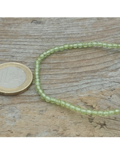 Olivin (Peridot) 3mm Armband facettiert 2