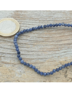 Safir (Saphir) 3mm Armband facettiert 2