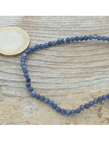 Safir (Saphir) 3mm Armband facettiert