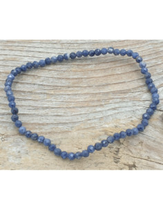 Safir (Saphir) 3mm Armband facettiert