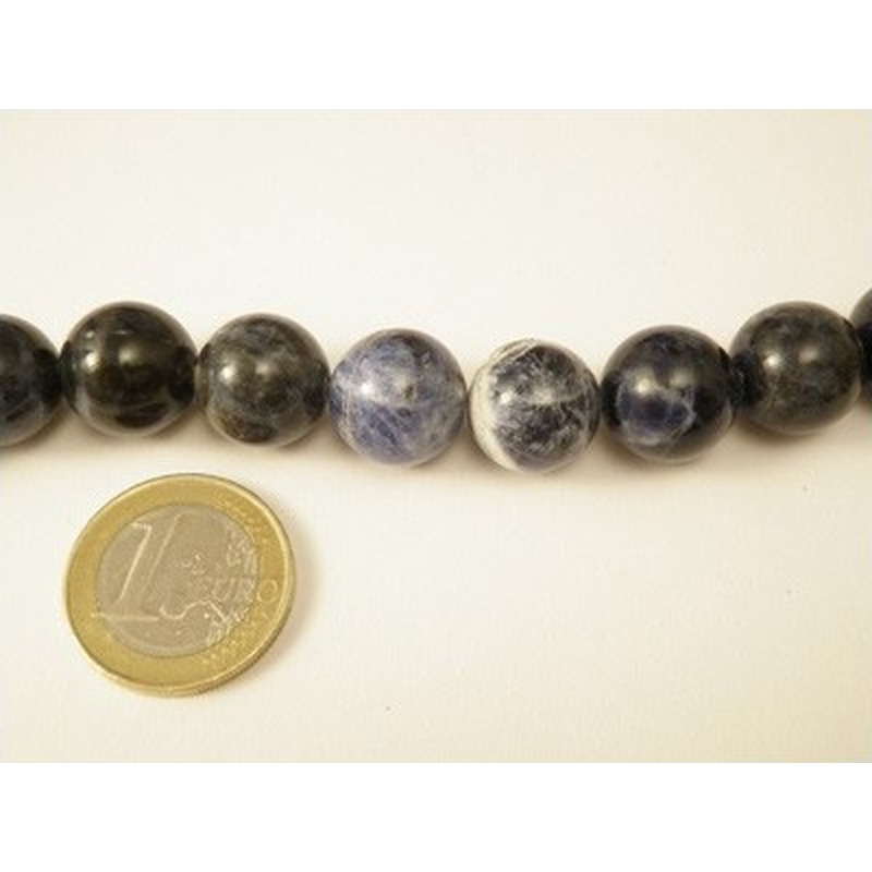 Sodalithkette 14mm