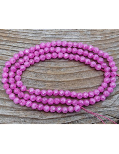 Zirkoniakette-stark funkelnd-facettiert 3mm 2