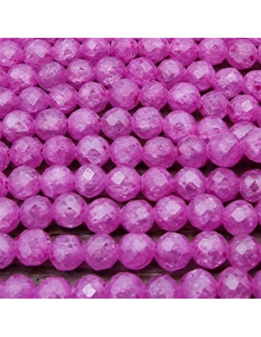 Zirkoniakette-stark funkelnd-facettiert 3mm