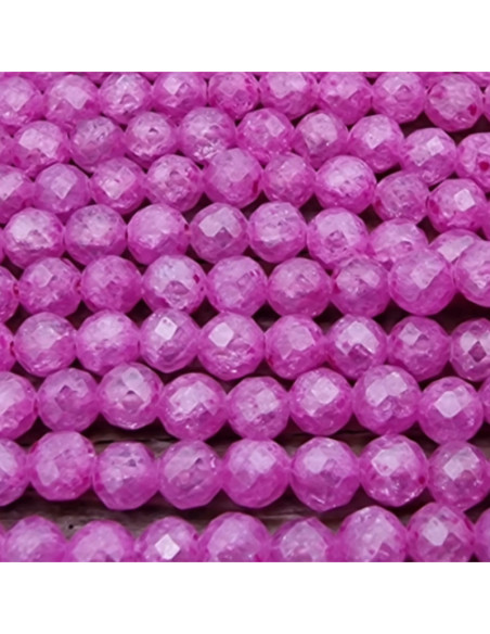 Zirkoniakette-stark funkelnd-facettiert 3mm
