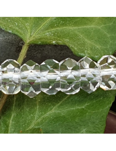 Bergkristallkette facettiert 5x3mm