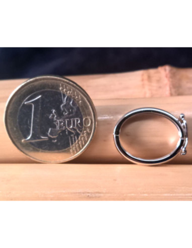 Kettenverkürzer 12.5x19mm, 925 Silber rhodiniert