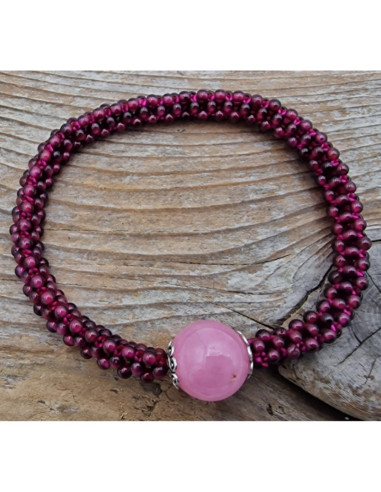 Granat Armband