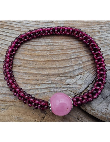 Granat Armband