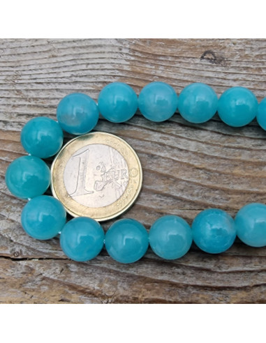 Amazonitkette 10mm