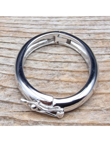 Kettenverkürzer 22x29mm, 925 Silber rhodiniert