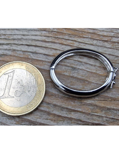 Kettenverkürzer 22x29mm, 925 Silber rhodiniert